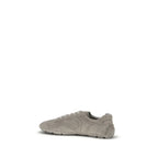 Prada Beige Calf Leather Bos Taurus Athletic Sneakers