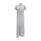Alexander McQueen Multicolor Silk Casual Dress