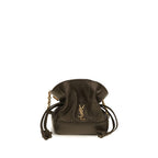 Saint Laurent Bicolor Lamb Ovis Aries Aries Clutch Bag