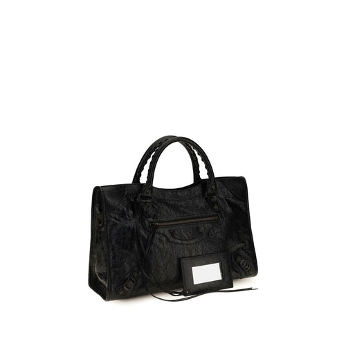 Balenciaga sort lammelæder Ovis Aries Aries håndtaske