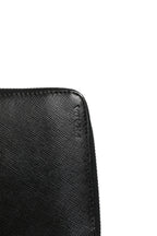 Prada Baltico Saffiano Leather Zip Travel Wallet