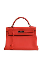 Hermès Kelly 32 Two-Way Handbag with Palladium Hardware