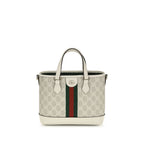 Gucci White Fabric Shoulder Bag