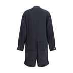 Marant Etoile Black Viscose Jumpsuit