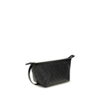 Gucci Black Cotton Clutch Bag
