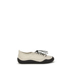 Prada Beige Fabric Athletic Sneakers