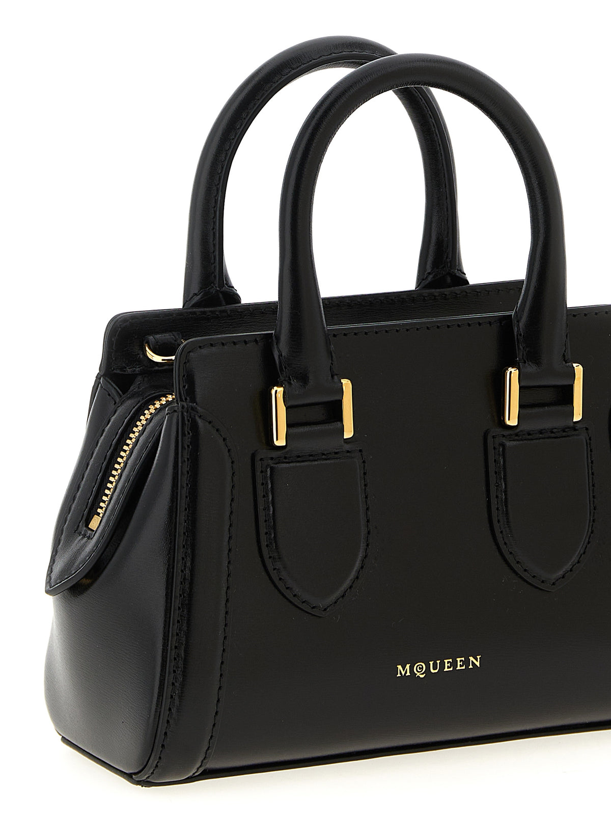 Alexander McQueen Black Calfskin Handbag