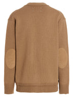 Maison Margiela Beige Wool Cardigan