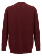 Maison Margiela Bordeaux Wool Cardigan