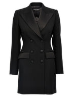 Dolce & Gabbana Black Virgin Wool Blazer