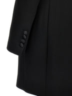 Dolce & Gabbana Black Virgin Wool Blazer