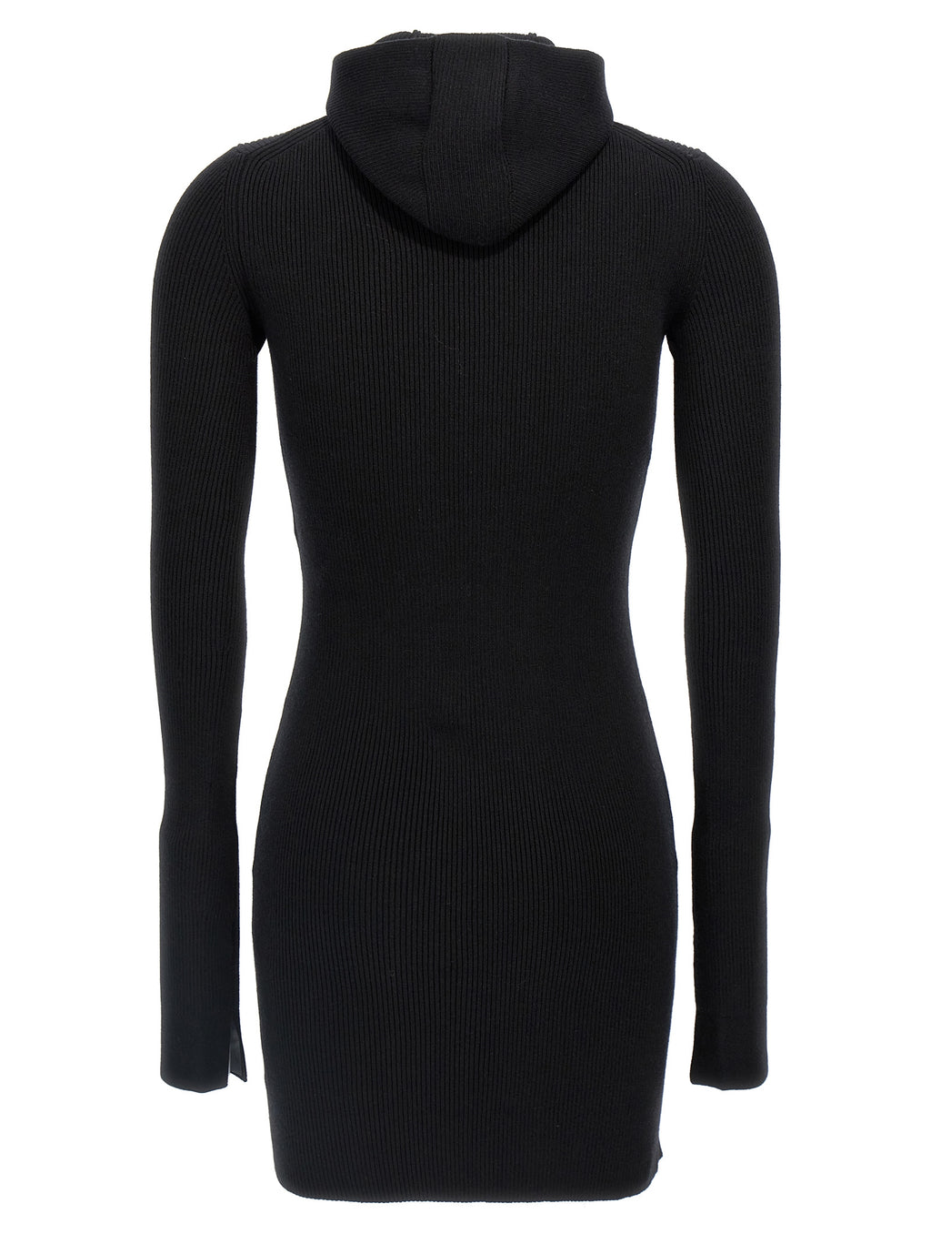 Fendi Black Wool Short Dress