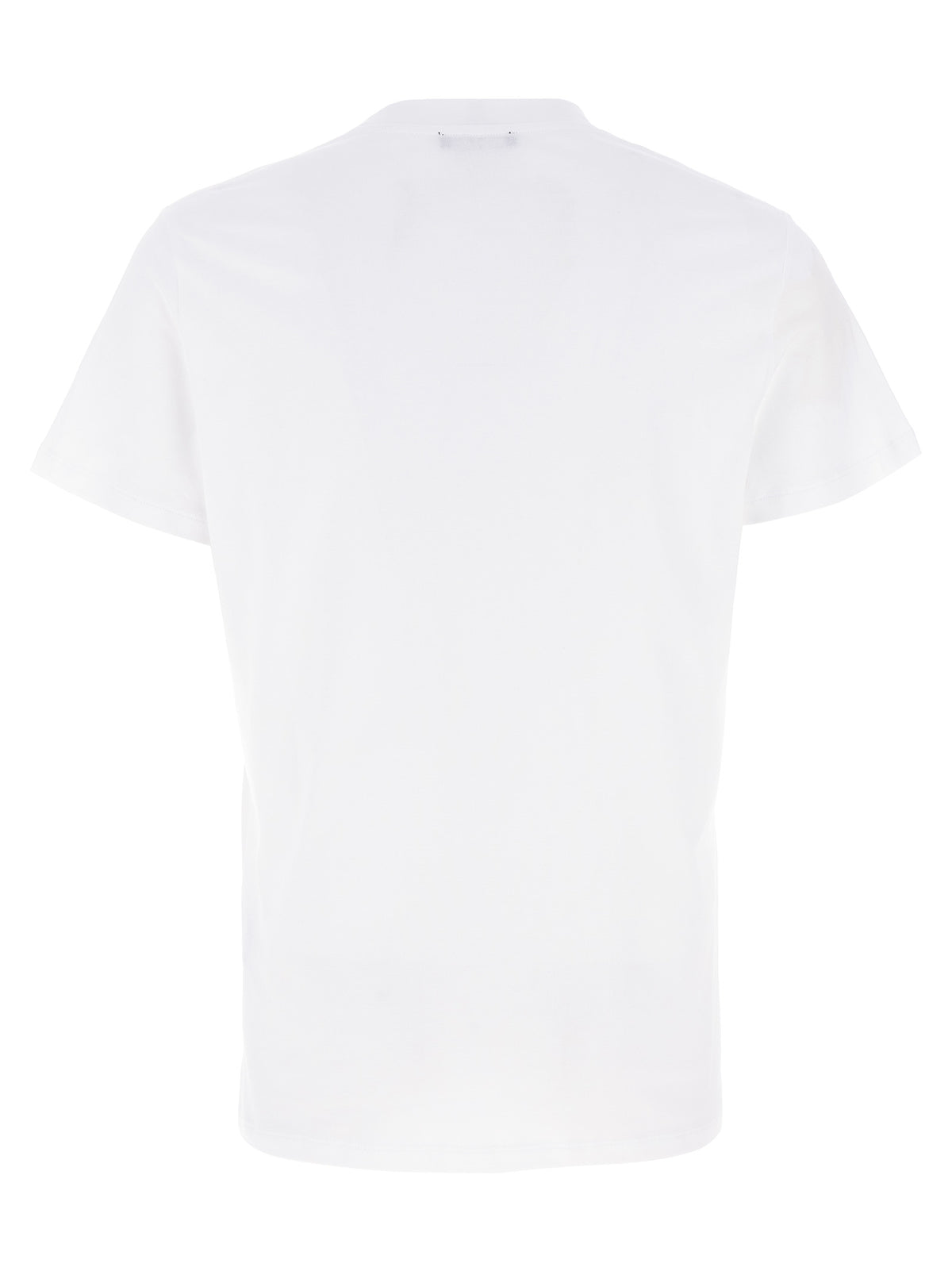 Balmain White Organic Cotton T-Shirt