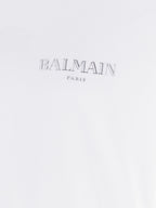 Balmain White Organic Cotton T-Shirt