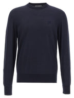 Dolce & Gabbana Blue Silk Cardigan