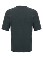Saint Laurent Black Cotton T-Shirt