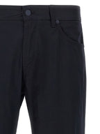 Hugo Boss Blue Cotton Casual Pants