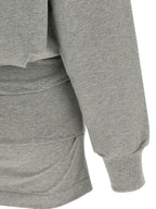 The Attico Gray Cotton Short Dress