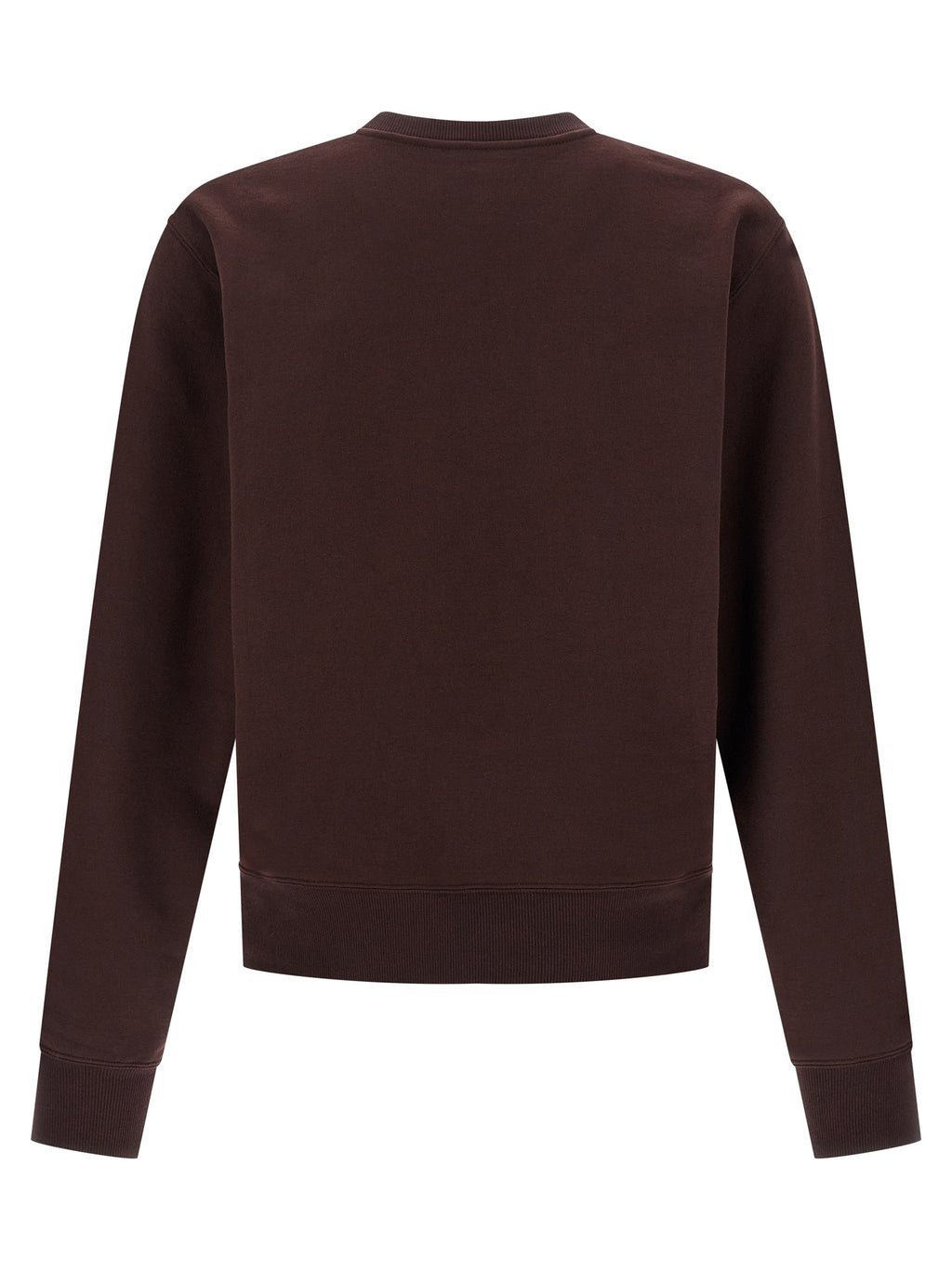 Saint Laurent Bordeaux Cotton Sweatshirt