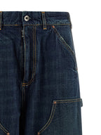 Maison Margiela Blue Cotton Relaxed Fit Jeans