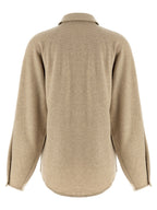 Max Mara Beige Cashmere Blouse