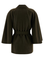 Max Mara Bicolor Wool Coat