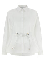 Max Mara White Cotton Blouse