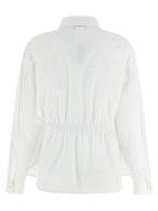 Max Mara White Cotton Blouse