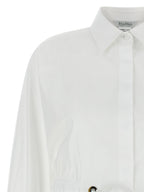 Max Mara White Cotton Blouse