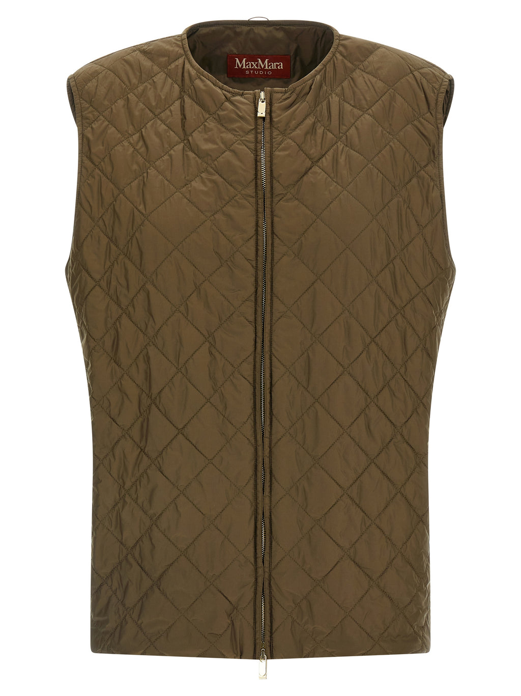 Max Mara Bicolor Virgin Wool Coat