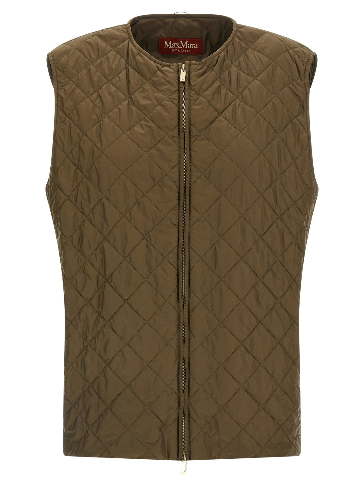 Max Mara Bicolor Virgin Wool Coat