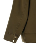 Max Mara Bicolor Virgin Wool Coat