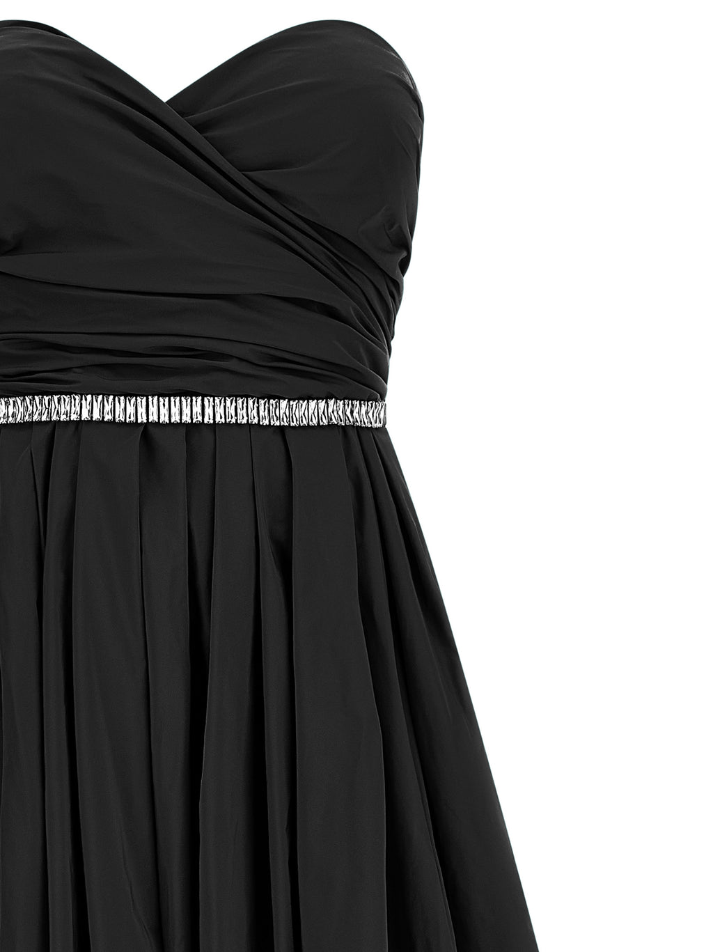 PINKO Black Polyester Long Dress