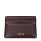 Versace Brown Leather Cardholder