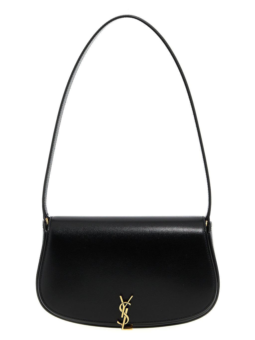 Saint Laurent Black Calfskin Shoulder Bag