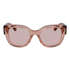 Ferragamo Transparent Acetate Sunglasses