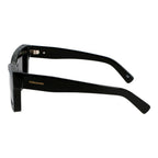 Ferragamo Black Acetate Sunglasses