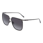 Ferragamo Gray Metal Sunglasses