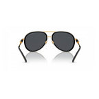 Versace Black Metal Sunglasses