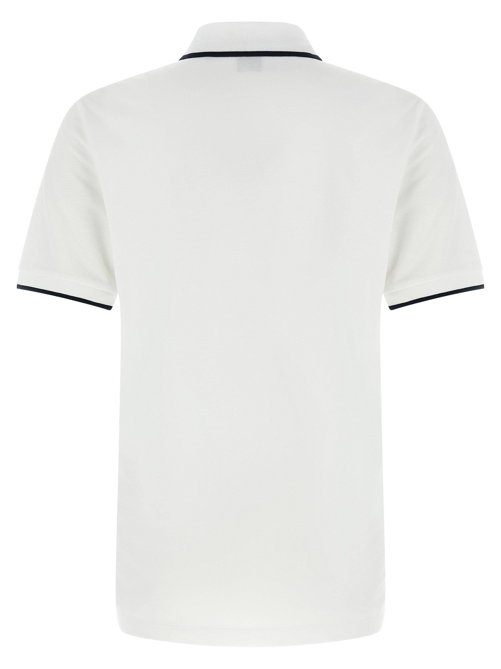 Hugo Boss White Cotton Polo Shirt