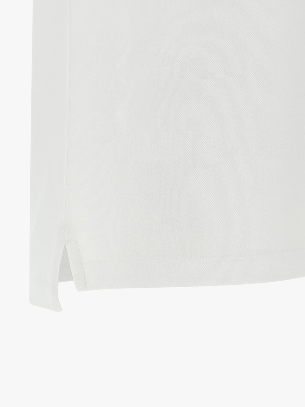 Hugo Boss White Cotton Polo Shirt