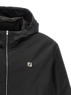 Fendi Black Polyester Shell Jacket
