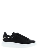 Alexander McQueen Black Calfskin Chunky Sneakers