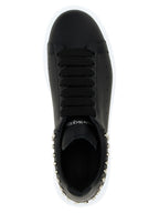 Alexander McQueen Black Calfskin Chunky Sneakers