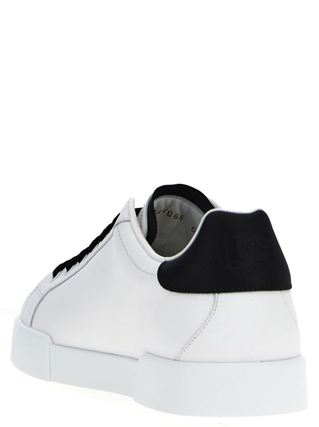 Dolce & Gabbana Bicolor Calfskin Low Top Sneakers