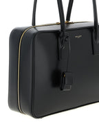 Saint Laurent Black Calfskin Shoulder Bag