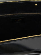 Saint Laurent Black Calfskin Shoulder Bag