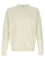 Fendi White Cotton Cardigan