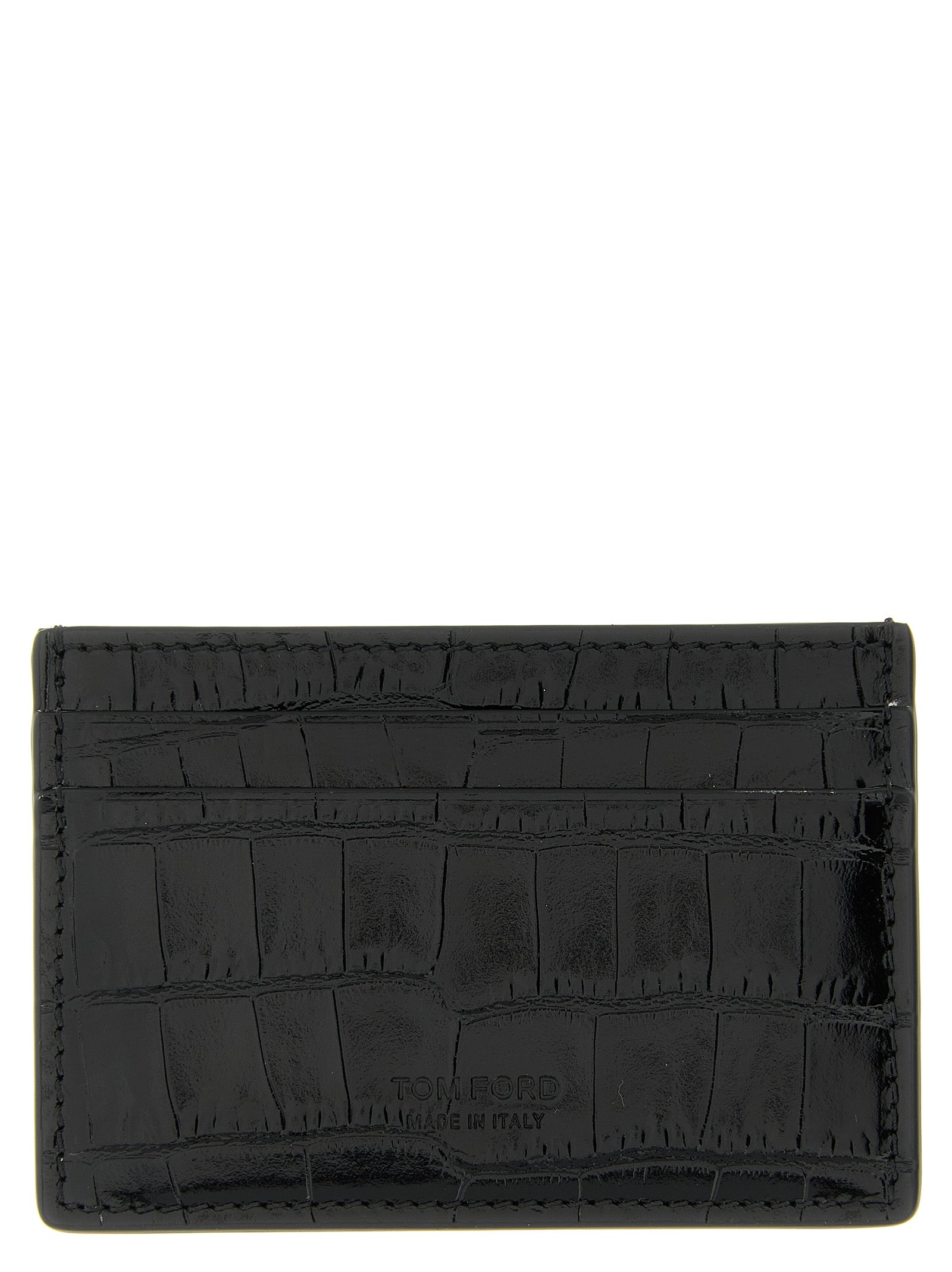 Tom Ford Black Calfskin Cardholder