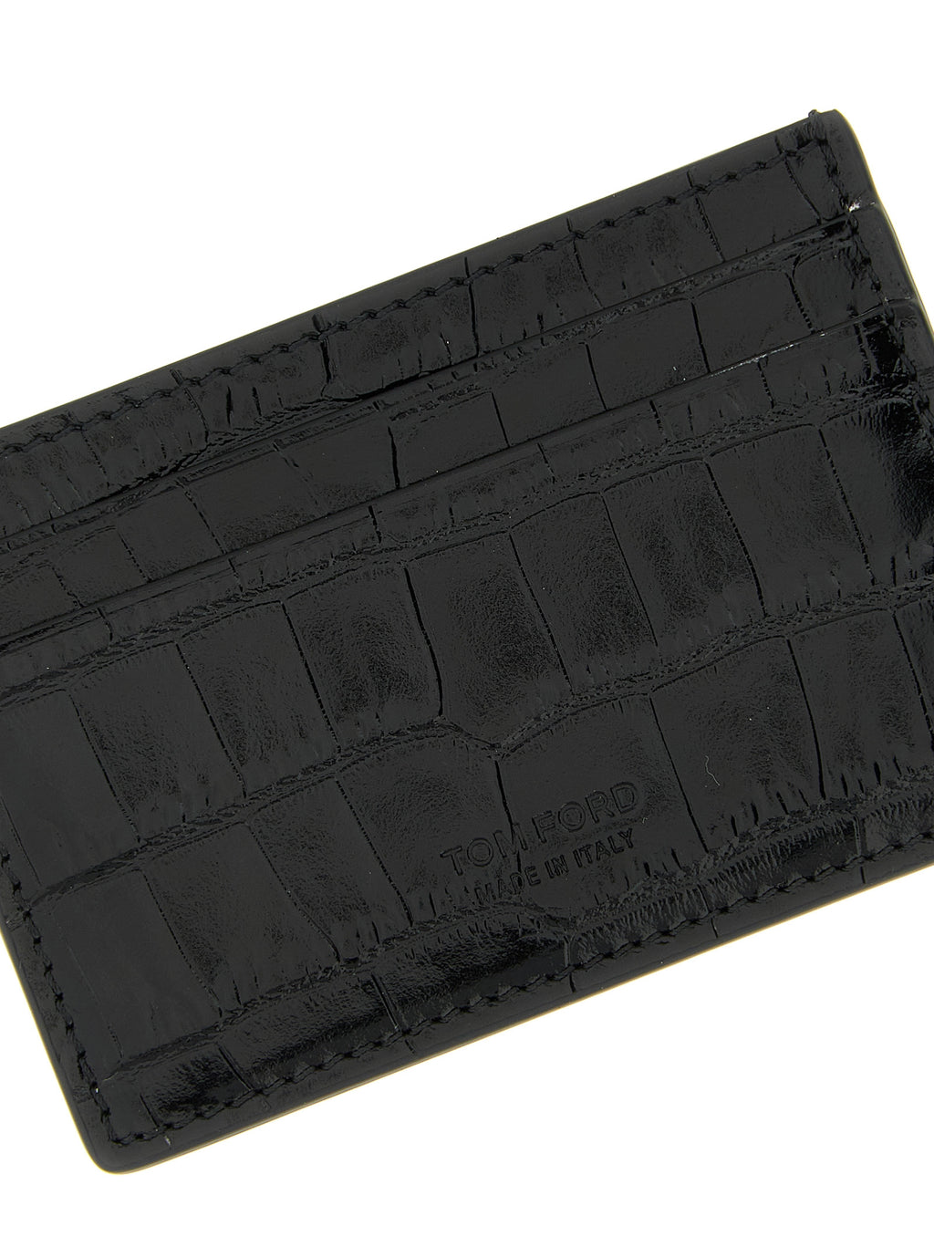 Tom Ford Black Calfskin Cardholder